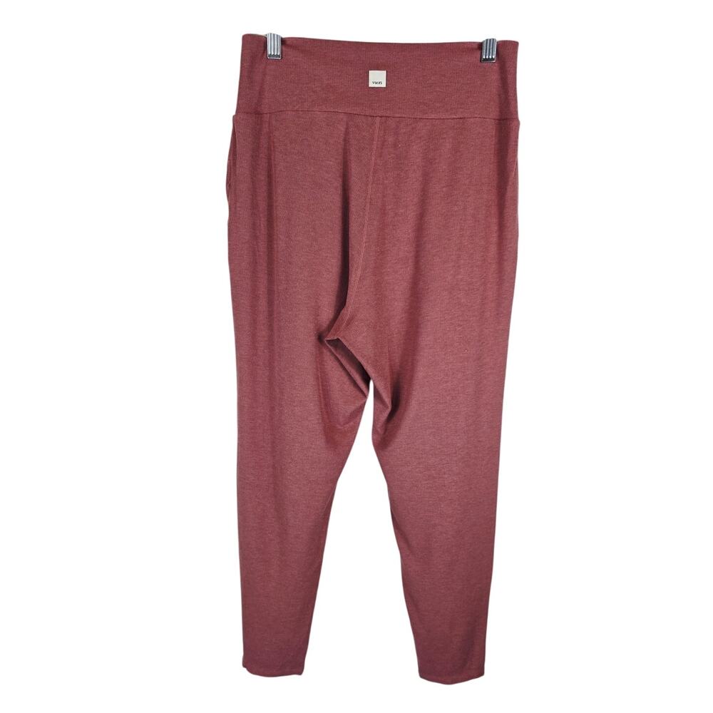 Vuori Lux At Ease Meave Ribbed Pockets Athletic Athleisure Women's Pants S - Picture 2 of 5